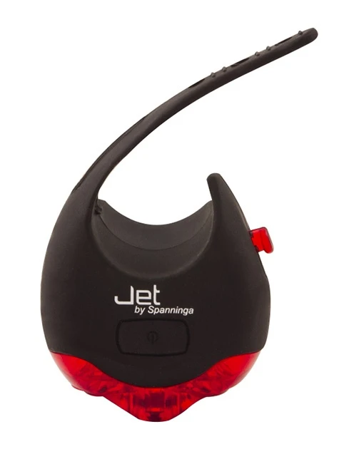 Spanninga Rear Light Jet USB LED Rechargeable Incl. Cable 2 Spanninga Rear Light Jet USB LED Rechargeable Incl. Cable - Image 2