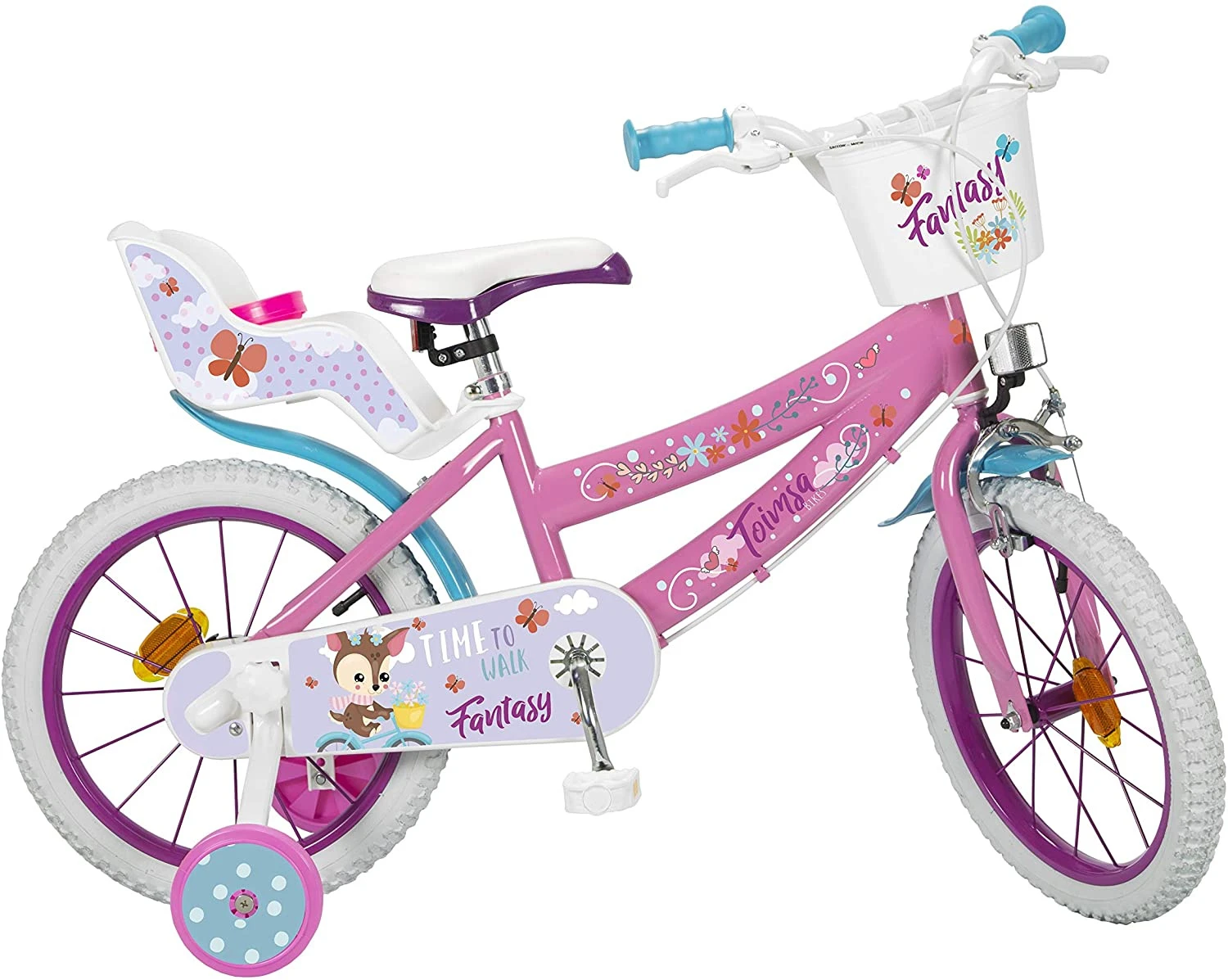 Toimsa Fantasy Walk 16 Inch 25,4 Cm Girls Caliper Pink/White
