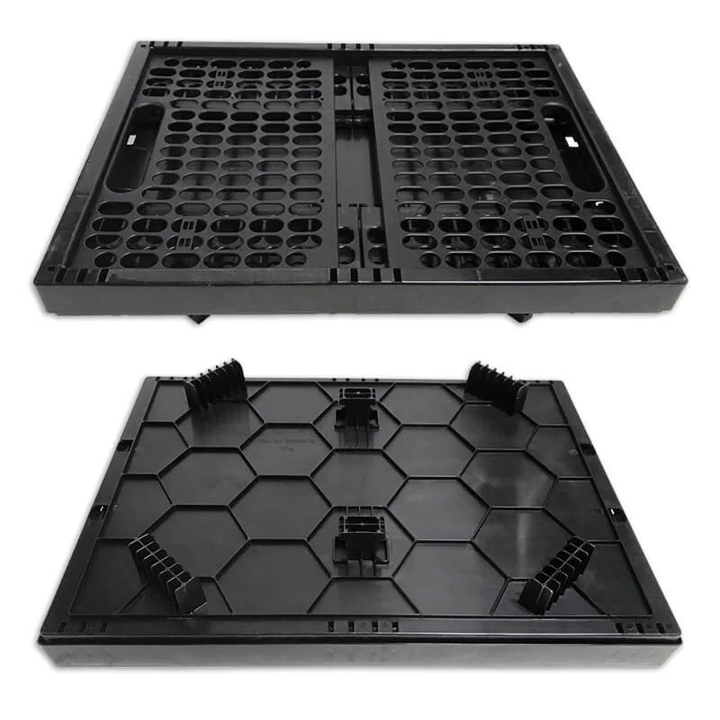Plates 4 Bikes Bike Crate Foldable 32 Litres Black 2-piece 4 Plates 4 Bikes Bike Crate Foldable 32 Litres Black 2-piece - Image 4