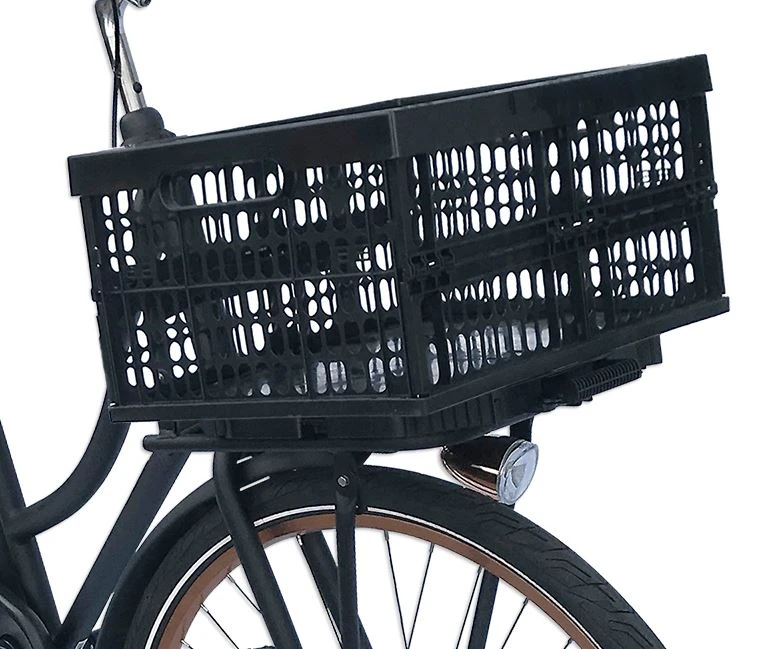 Plates 4 Bikes Bike Crate Foldable 32 Litres Black 2-piece 1 Plates 4 Bikes Bike Crate Foldable 32 Litres Black 2-piece