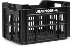 Urban Proof Bicycle Crate Recycled 30 Liter Polypropylene Black