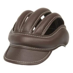 Ventura Helmet Crash Cap Retro Brown