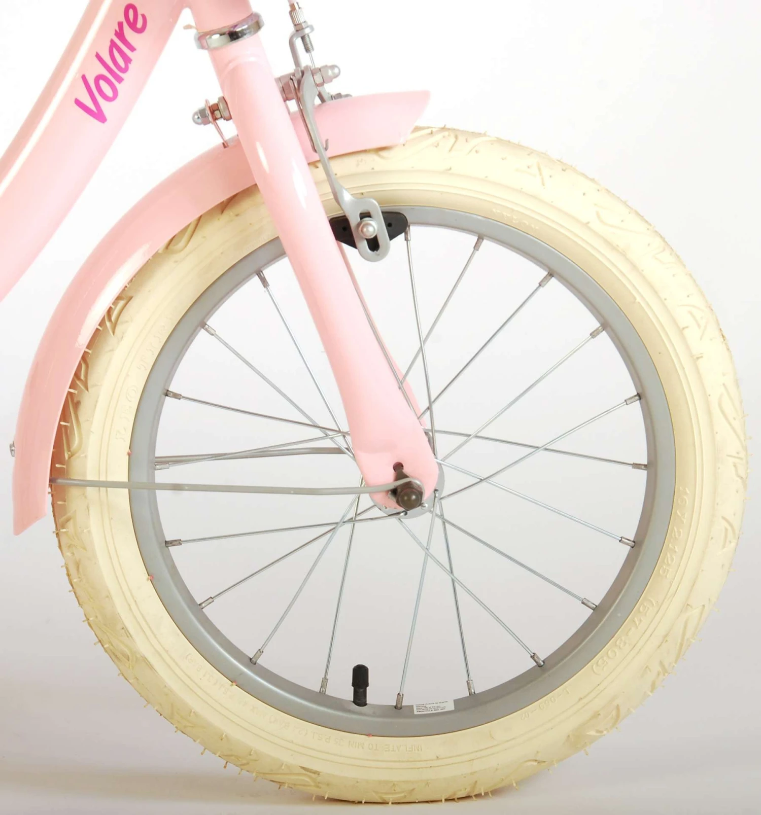 Volare Ashley 16 Inch 25,4 Cm Girls Coaster Brake Light Pink - Image 3