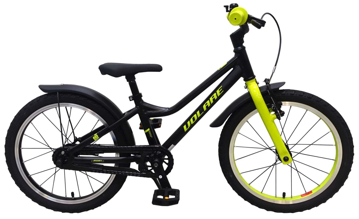 Volare Blaster 18 Inch 26 Cm Boys Coaster Brake Black/Green