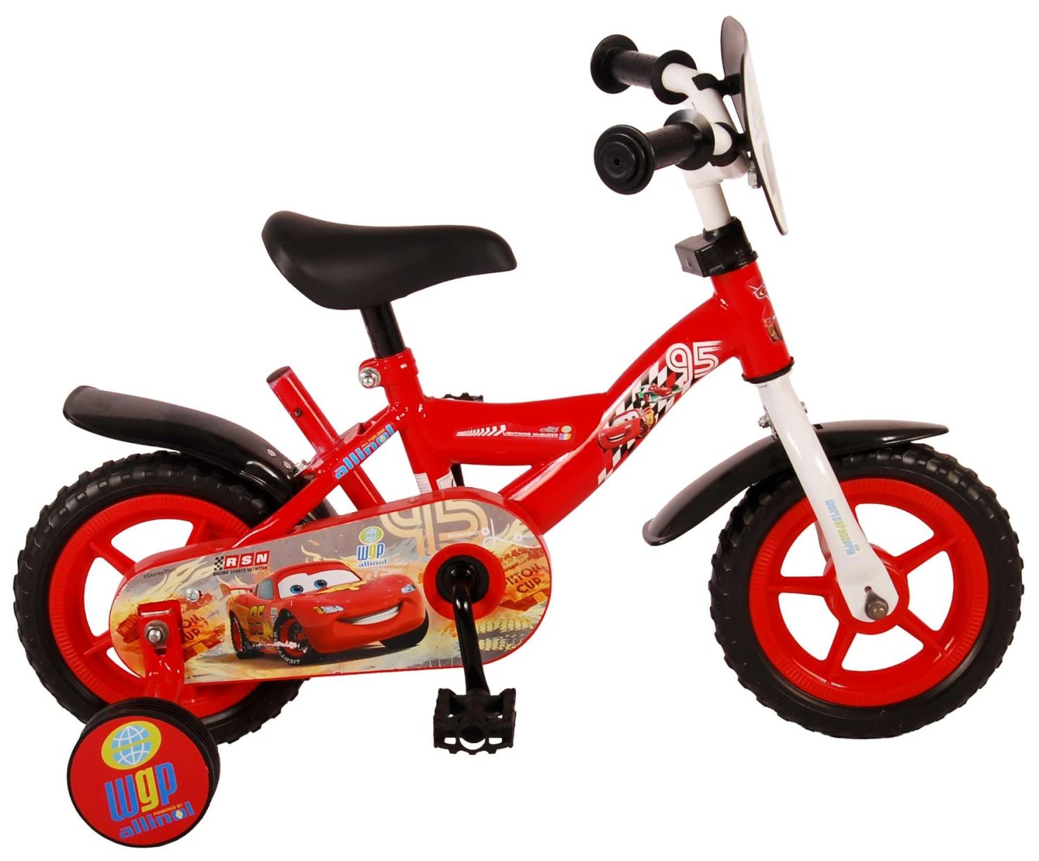 Disney Cars 10 Inch Boys Fixed Gear Red
