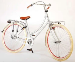 Volare Classic Oma 28 Inch Women Coaster Brake Silver -Bicycle Promotion Shop volare classic oma 28 inch 45 cm dames terugtraprem zilver 2 947714 1626254703