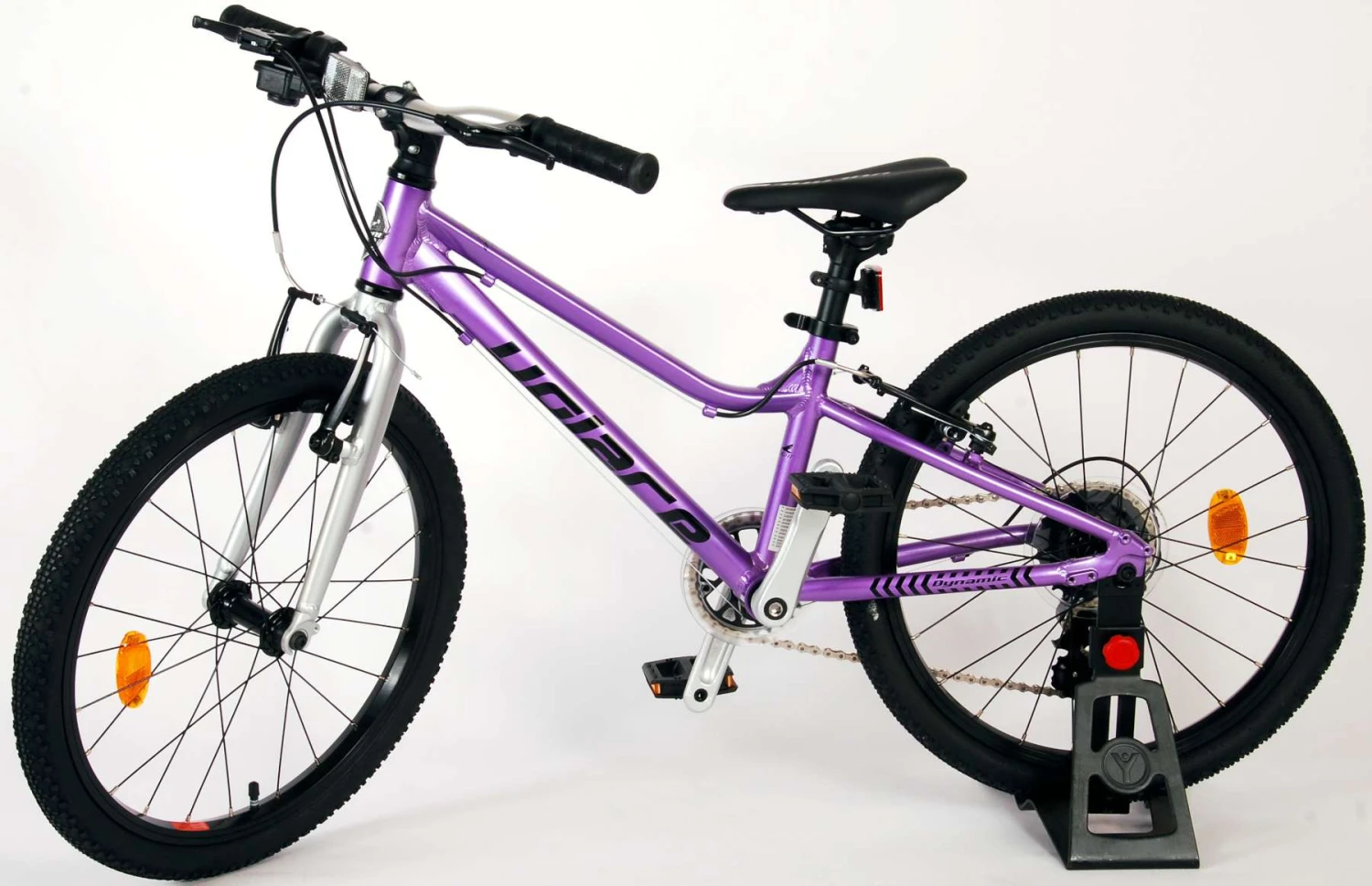 Volare Dynamic 20 Inch Girls 7SP Rim Brakes Purple - Image 2