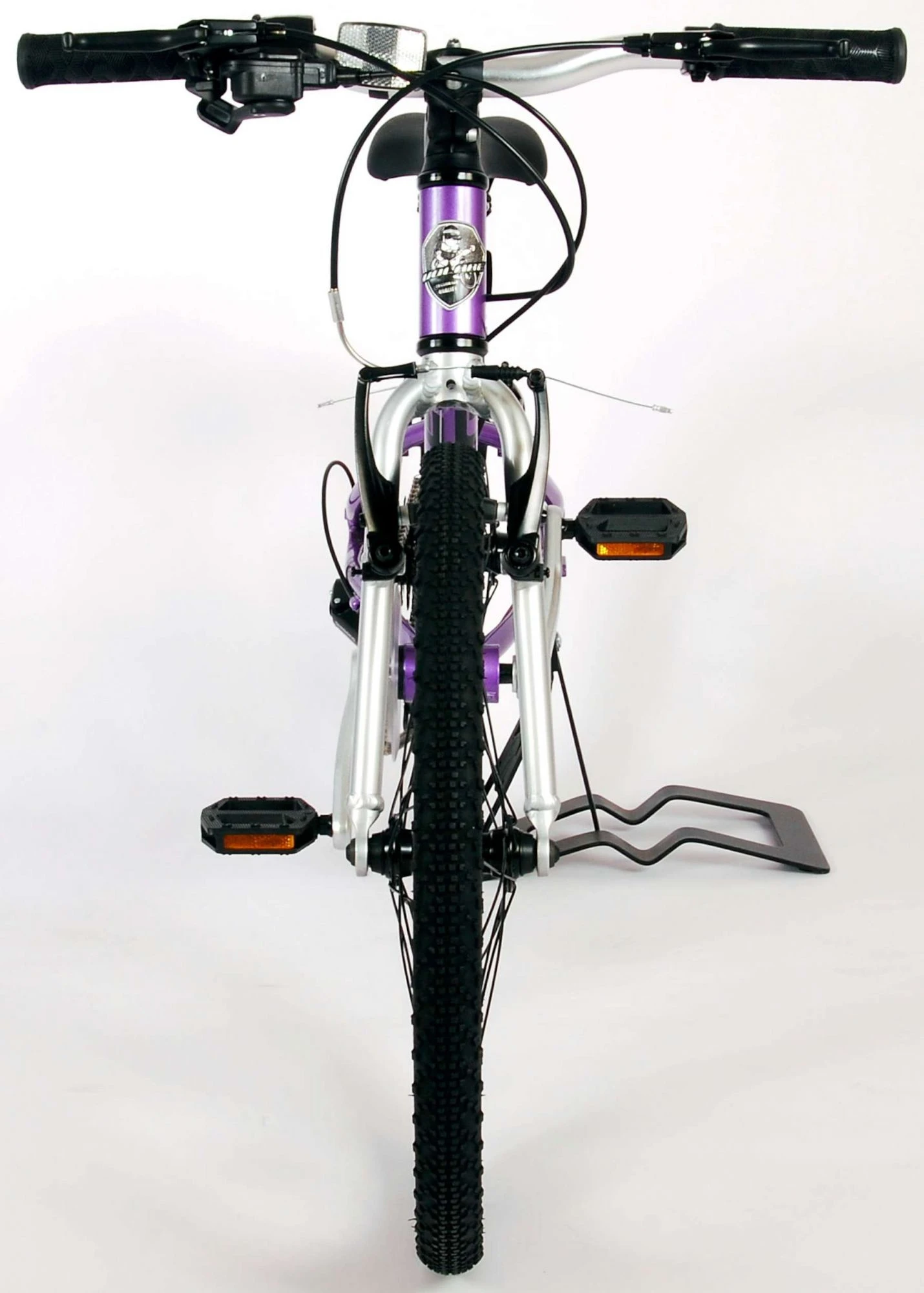 Volare Dynamic 20 Inch Girls 7SP Rim Brakes Purple - Image 3