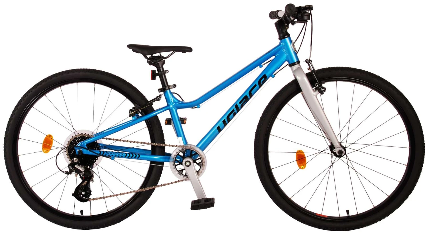 Volare Dynamic 24 Inch Boys 8SP Rim Brakes Blue