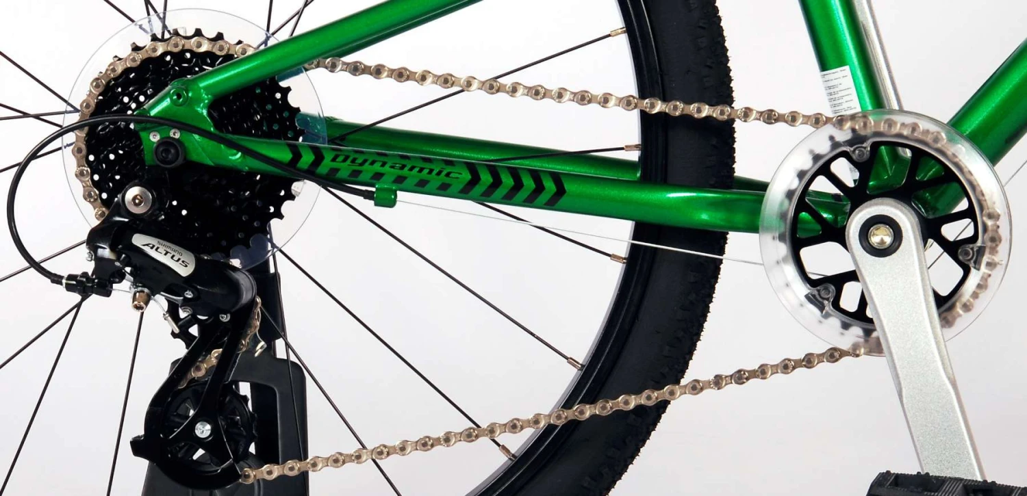 Volare Dynamic 24 Inch Boys 8SP Rim Brakes Green - Image 9