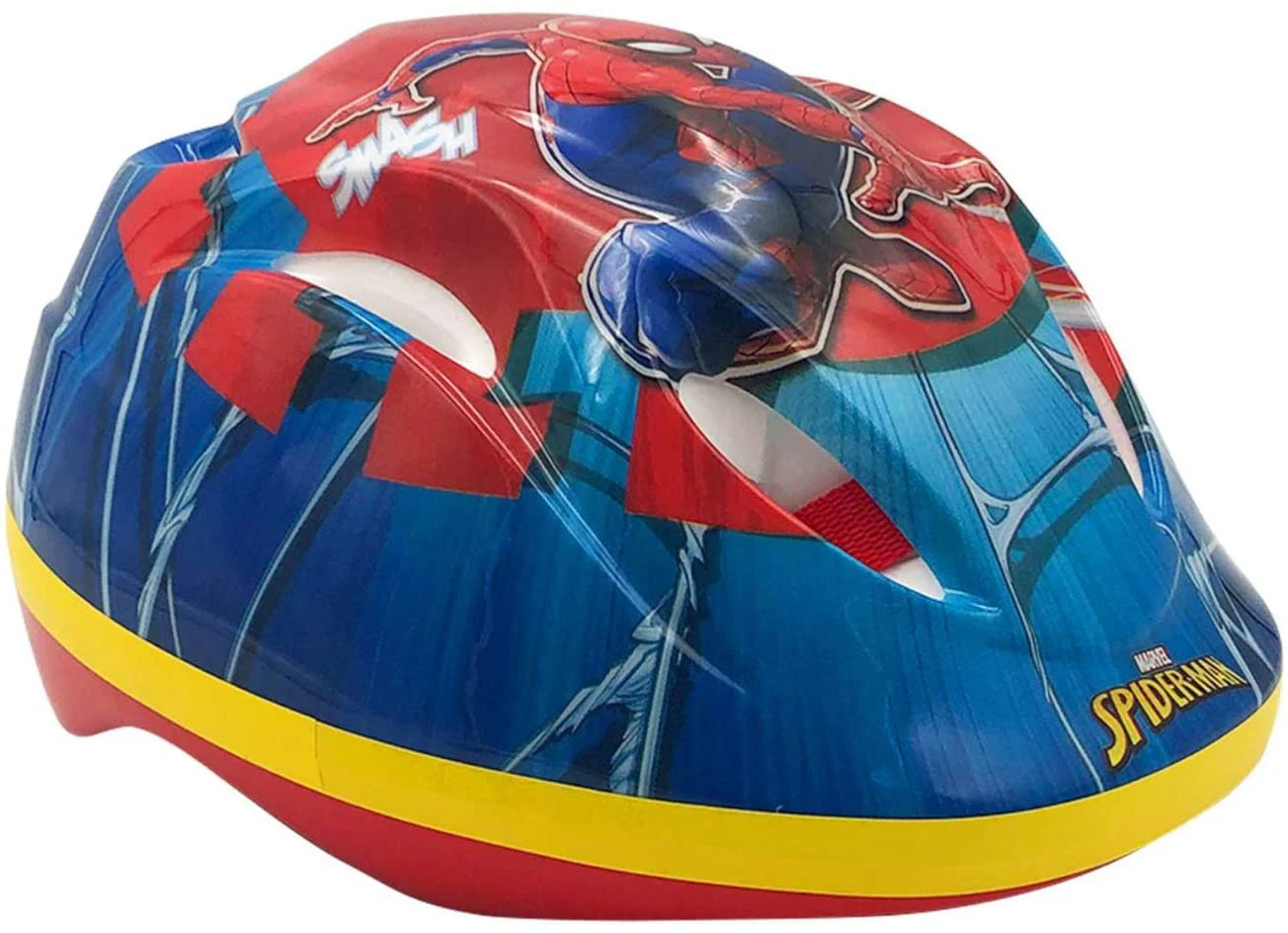 Volare Bicycle Helmet Spider-Man Boys 51-55 Cm Blue/red 1 Volare Bicycle Helmet Spider-Man Boys 51-55 Cm Blue/red