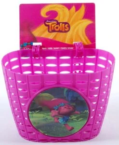 Volare Bicycle Basket Trolls Pink -Bicycle Promotion Shop volare fietsmandje trolls roze 4 259184 1541768688