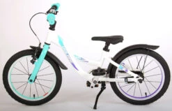 Volare Glamour 16 Inch 25,4 Cm Girls Coaster Brake White/Mint Green -Bicycle Promotion Shop volare glamour 16 inch 254 cm meisjes terugtraprem wit mintgroen 2 530964 20220217160752