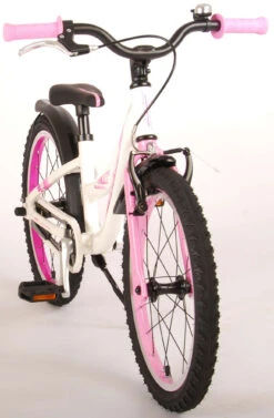 Volare Glamour 18 Inch 24 Cm Girls Coaster Brake White/Pink -Bicycle Promotion Shop volare glamour 18 inch 28 cm meisjes terugtraprem wit roze 3 553085 1613738625