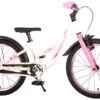 Volare Glamour 18 Inch 24 Cm Girls Coaster Brake White/Pink