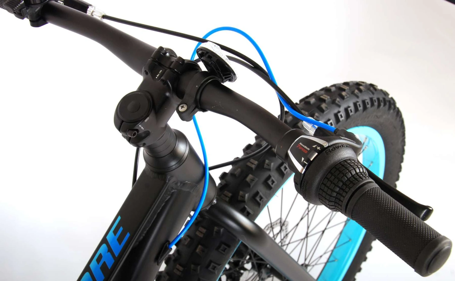 Volare Gradient 26 Inch 36 Cm Boys 7SP Mechanical Disc Brake Black/Blue - Image 4