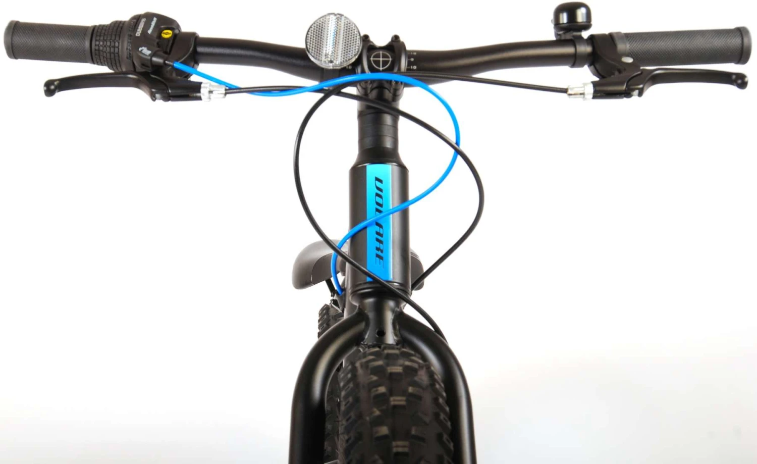 Volare Gradient 26 Inch 36 Cm Boys 7SP Mechanical Disc Brake Black/Blue - Image 8