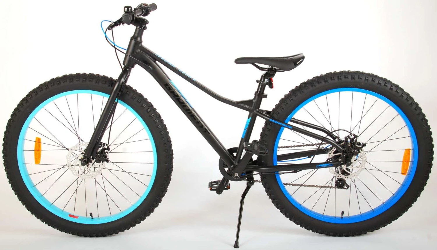 Volare Gradient 26 Inch 36 Cm Boys 7SP Mechanical Disc Brake Black/Blue - Image 9