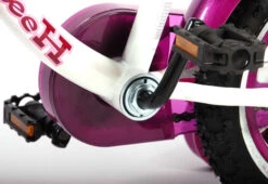 Volare Heart Cruiser 12 Inch 23 Cm Girls Coaster Brake White/Purple -Bicycle Promotion Shop volare heart cruiser 12 inch 215 cm meisjes terugtraprem wit paars 5 290977 20220310122052