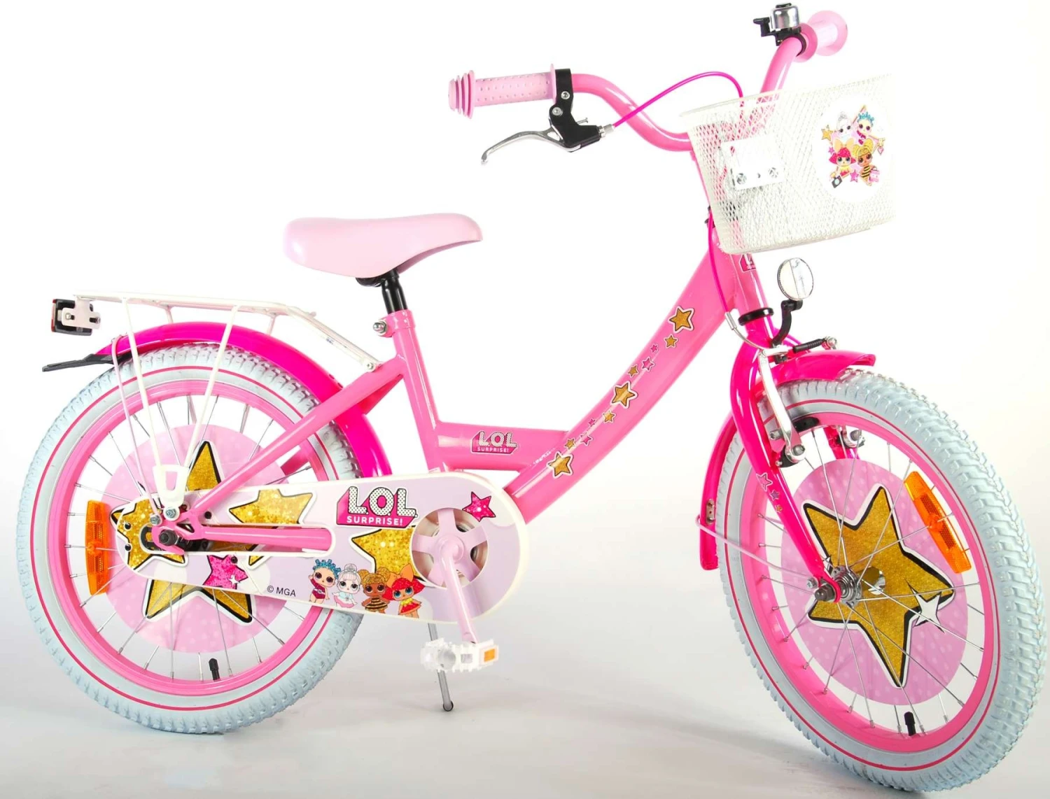 Volare LOL Surprise 18 Inch Girls Coaster Brake Pink - Image 2