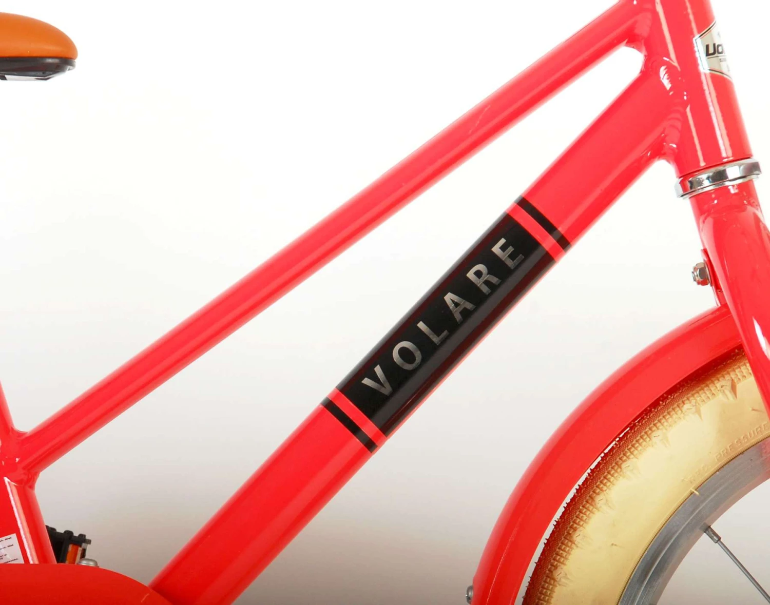 Volare Melody 16 Inch 26 Cm Girls Coaster Brake Red - Image 4