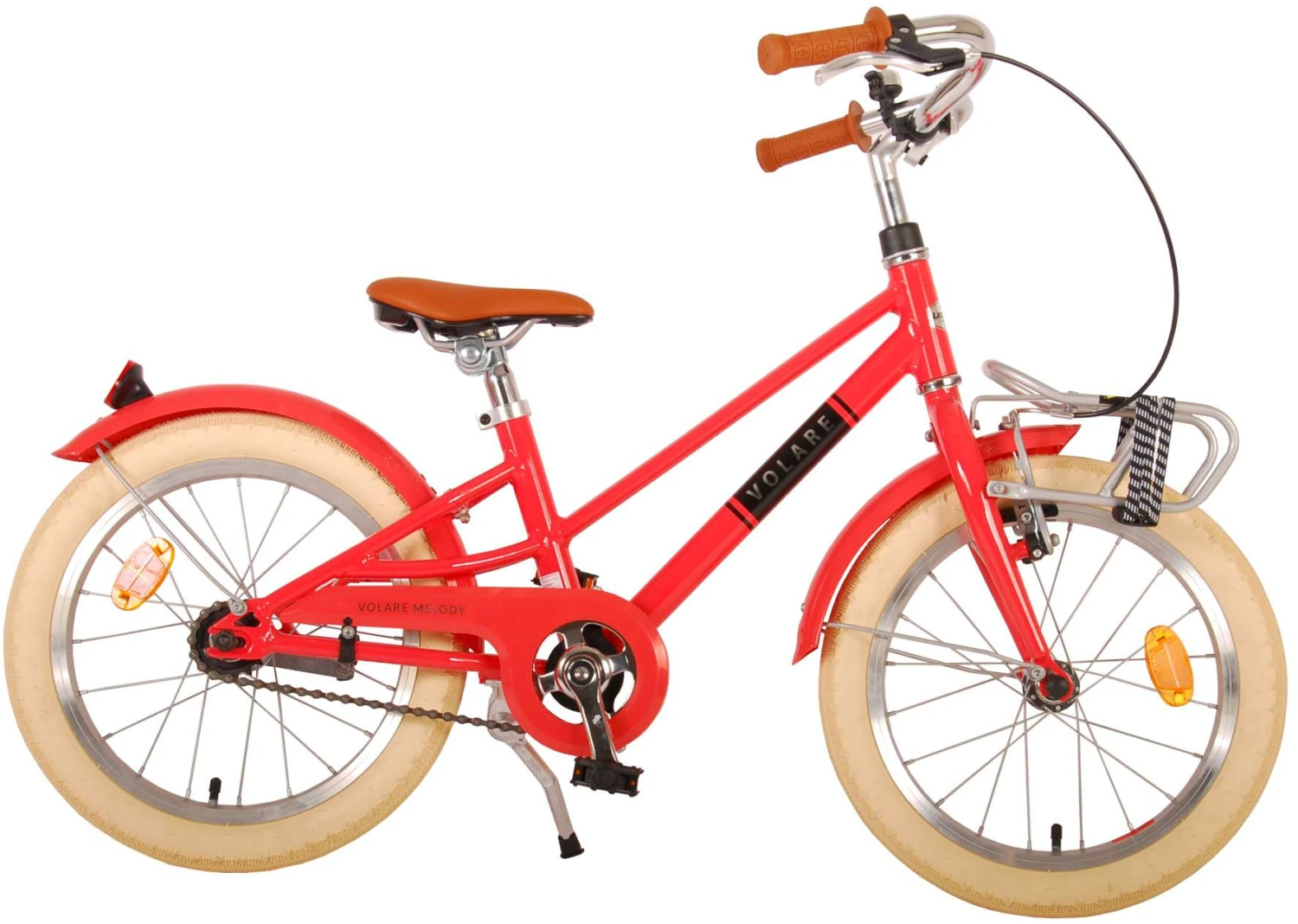 Volare Melody 16 Inch 26 Cm Girls Coaster Brake Red