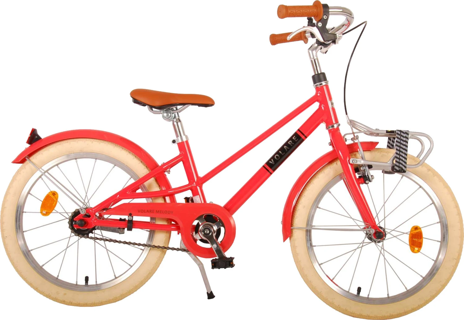 Volare Melody 18 Inch 26 Cm Girls Coaster Brake Red