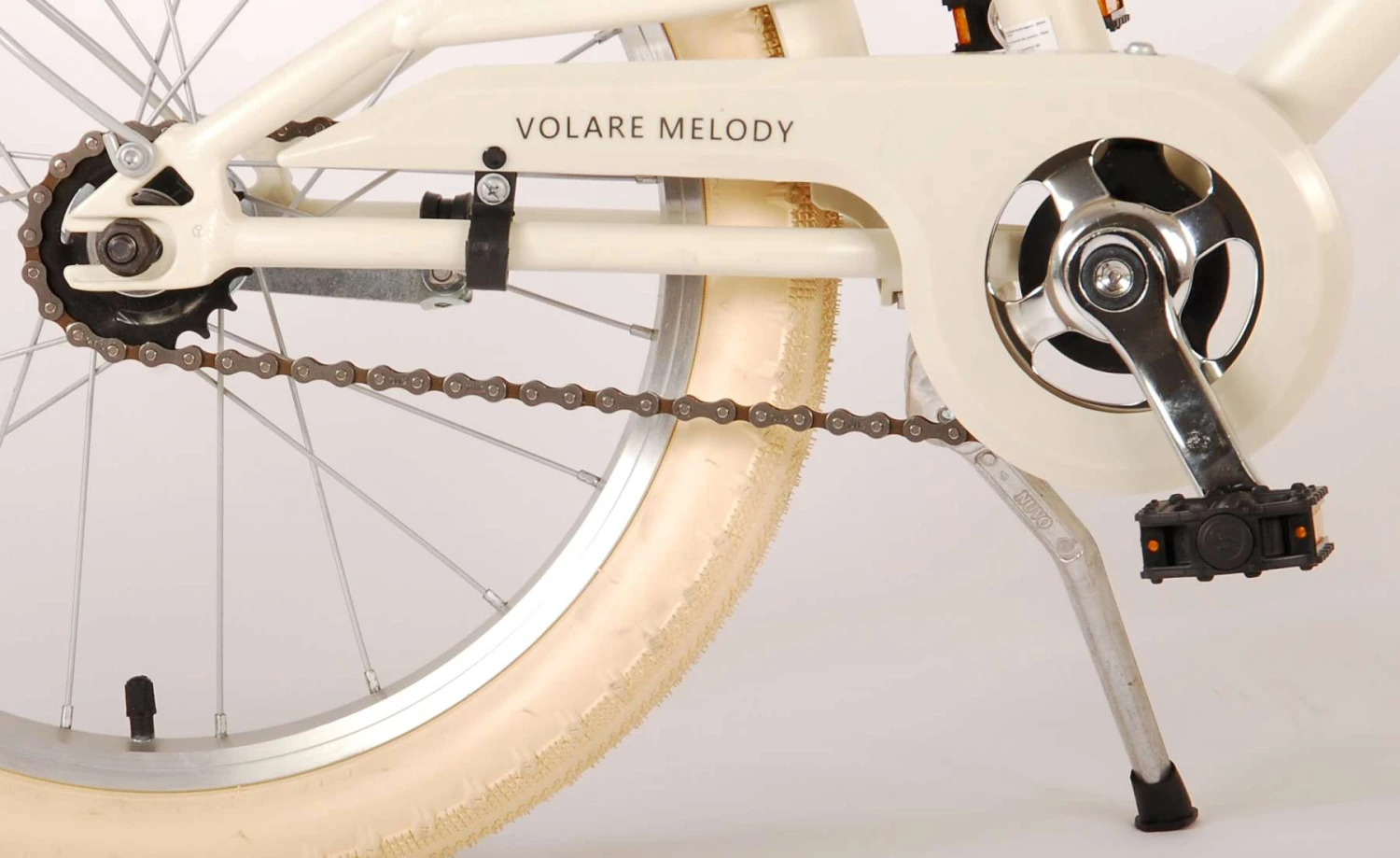Volare Melody 18 Inch 26 Cm Girls Coaster Brake Sand-colored - Image 8