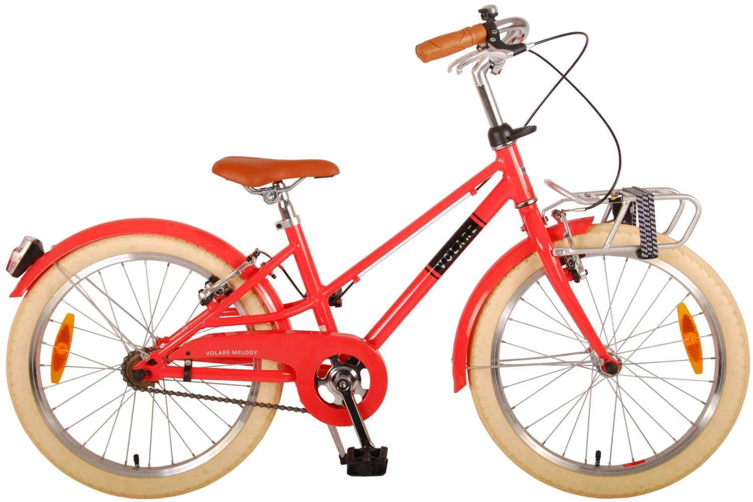 Volare Melody 20 Inch 30 Cm Girls Rim Brakes Red