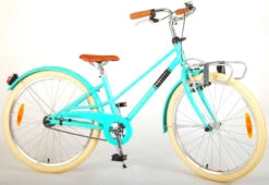 Volare Melody 24 Inch 34 Cm Girls Coaster Brake Turquoise -Bicycle Promotion Shop volare melody 24 inch 37 cm meisjes v brakes turquoise 2 530799 1611139286
