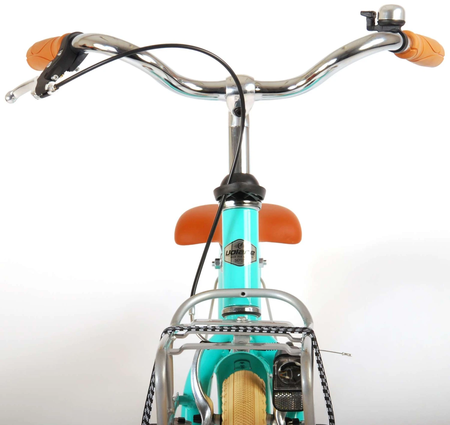 Volare Melody 24 Inch 34 Cm Girls Coaster Brake Turquoise - Image 3