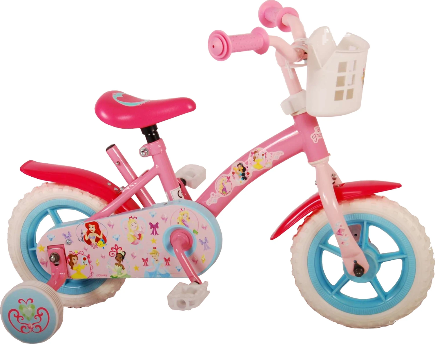 Disney Princess 10 Inch Girls Fixed Gear Pink
