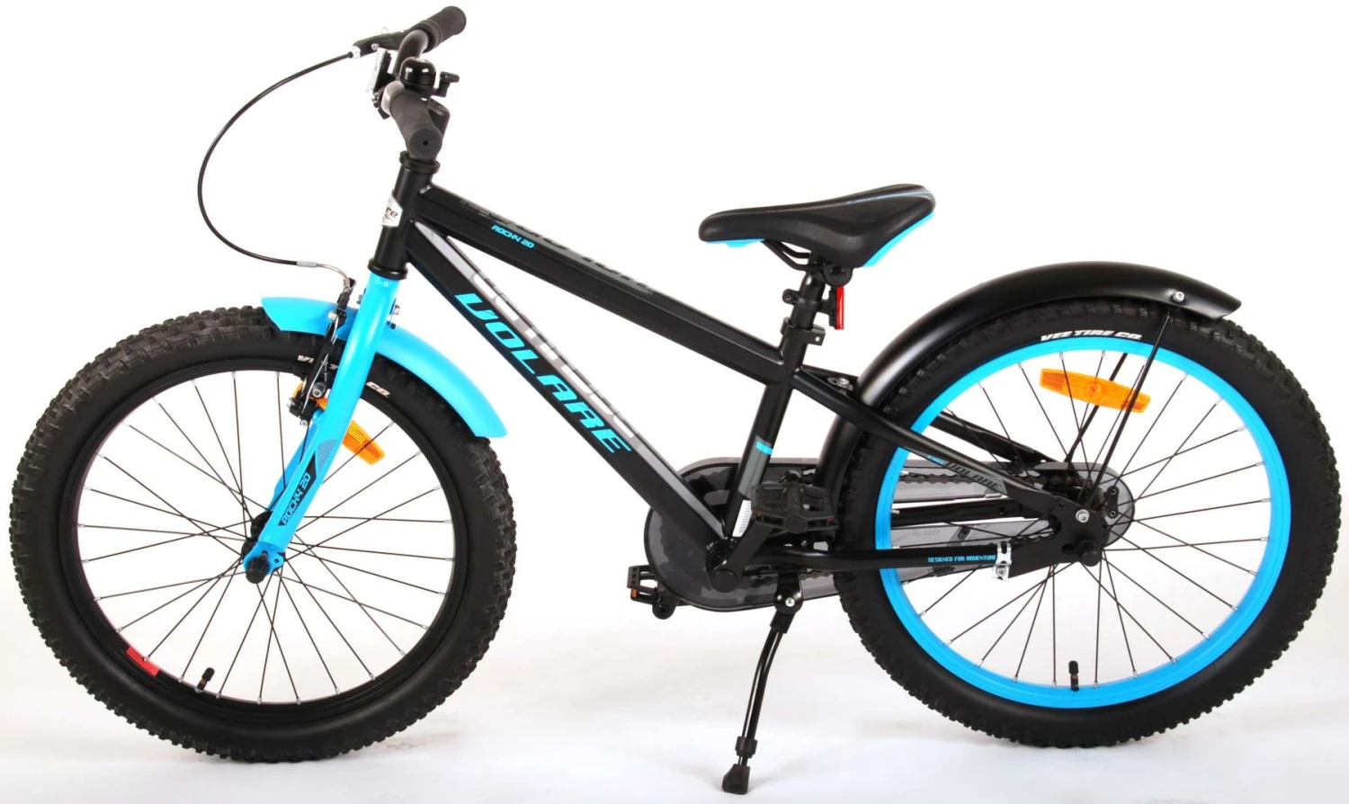 Volare Rocky 20 Inch 27 Cm Boys Coaster Brake Black/Blue - Image 4