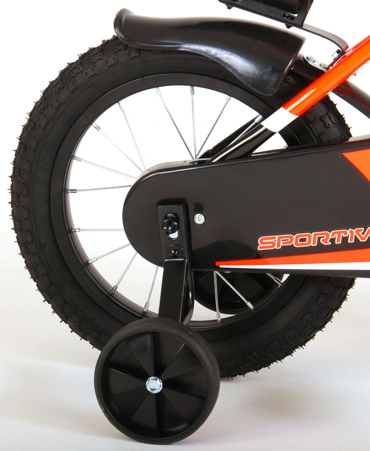 Volare Sportivo 14 Inch Boys Coaster Brake Orange/Black 7 Volare Sportivo 14 Inch Boys Coaster Brake Orange/Black - Image 7