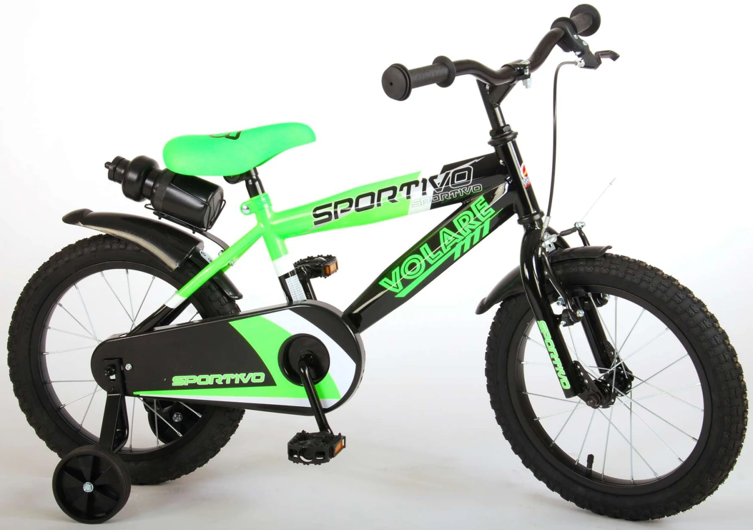 Volare Sportivo 16 Inch 27,5 Cm Boys Coaster Brake Green/Black - Image 2