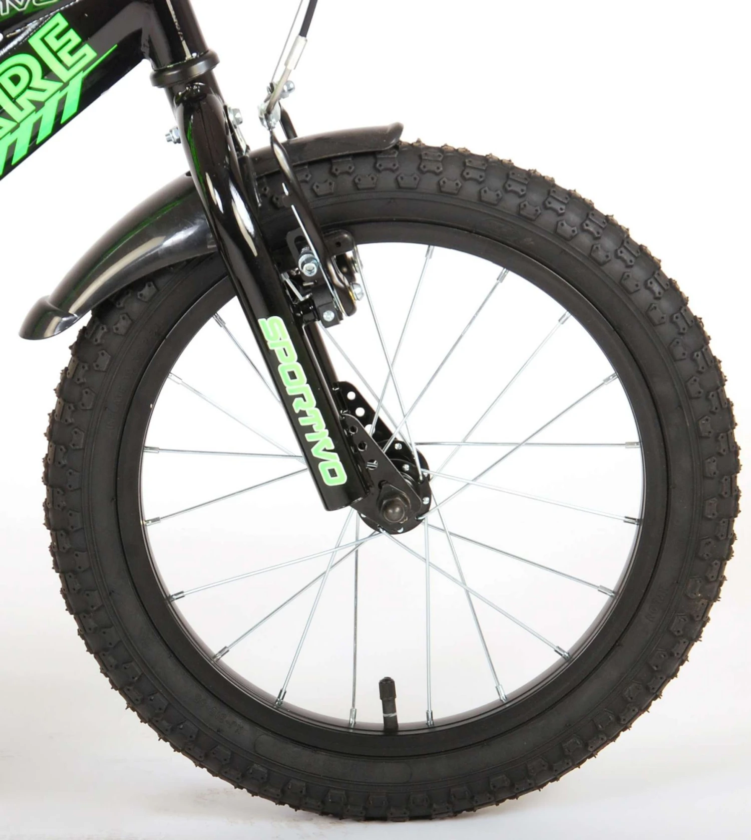 Volare Sportivo 16 Inch 27,5 Cm Boys Coaster Brake Green/Black - Image 7