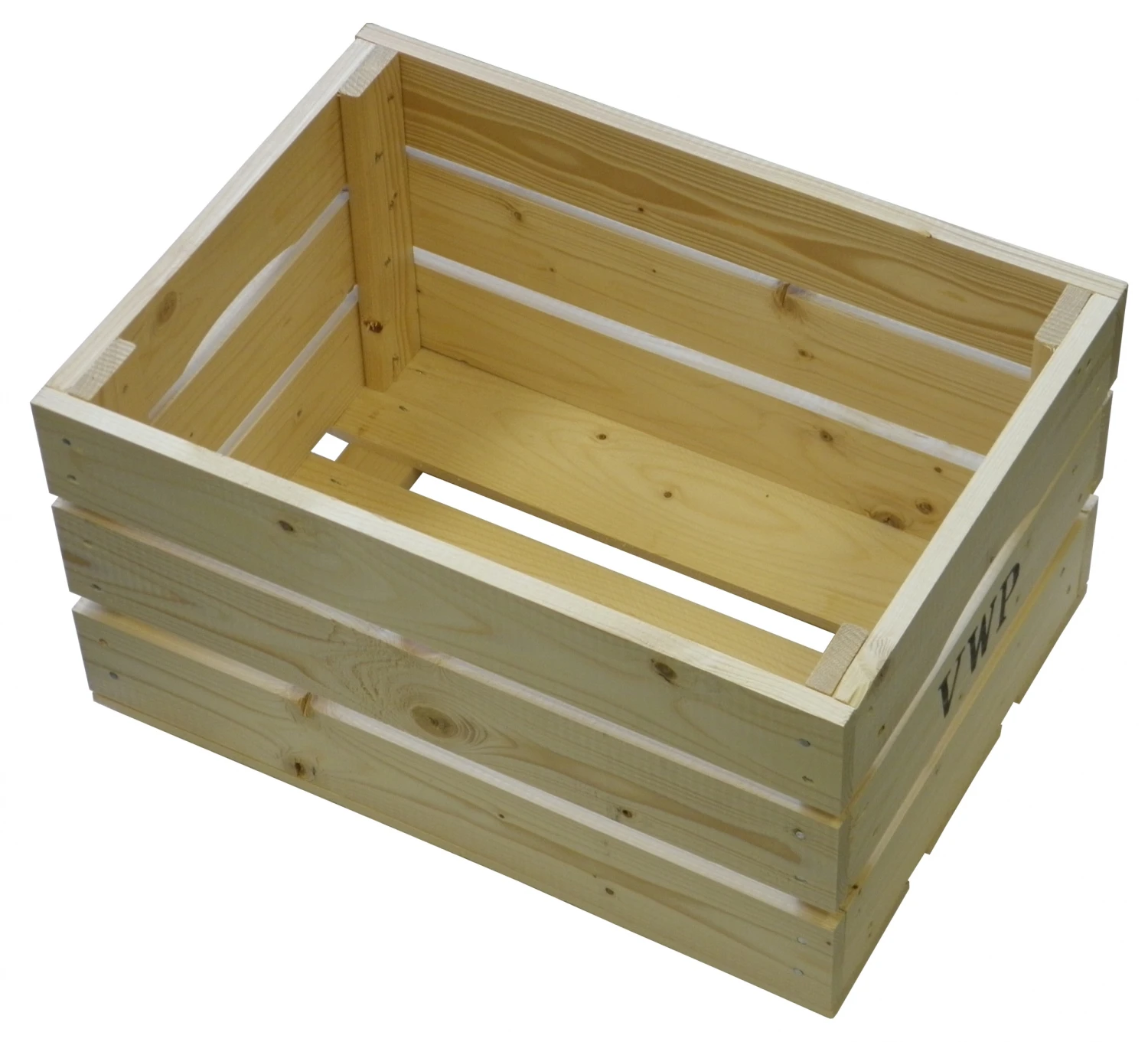 VWP Bicycle Crate Wood Natural 40 Litres 4 VWP Bicycle Crate Wood Natural 40 Litres - Image 4