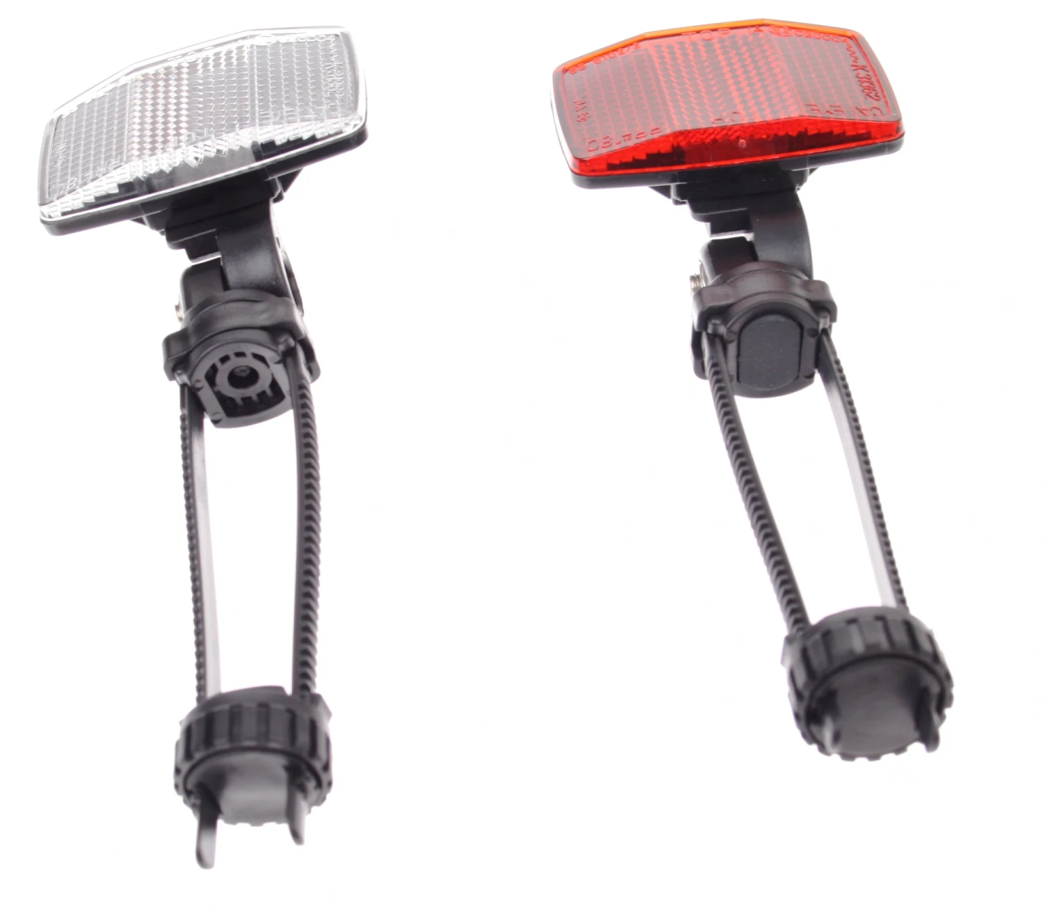 VWP Universal Reflector Set Front OR Rear Red And White